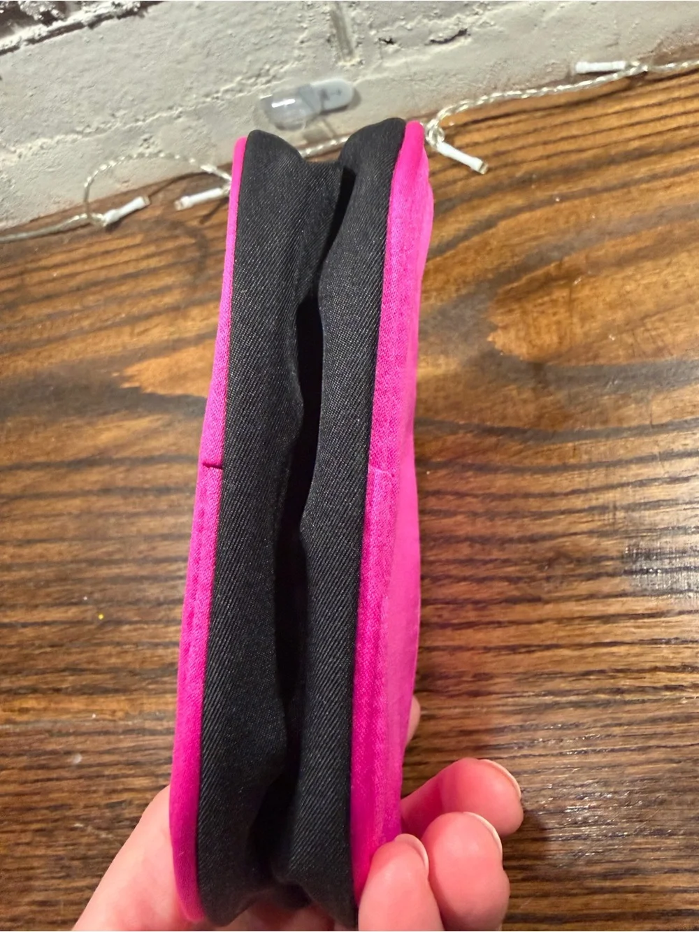 Prada Hot Pink Round Cosmetic Pouch 0209